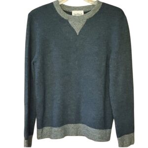 Up West Super Soft Blue & Gray Cozy Sweater Unisex